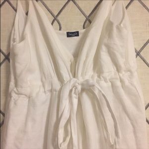 White Splendid Midi Sun Dress Sz L